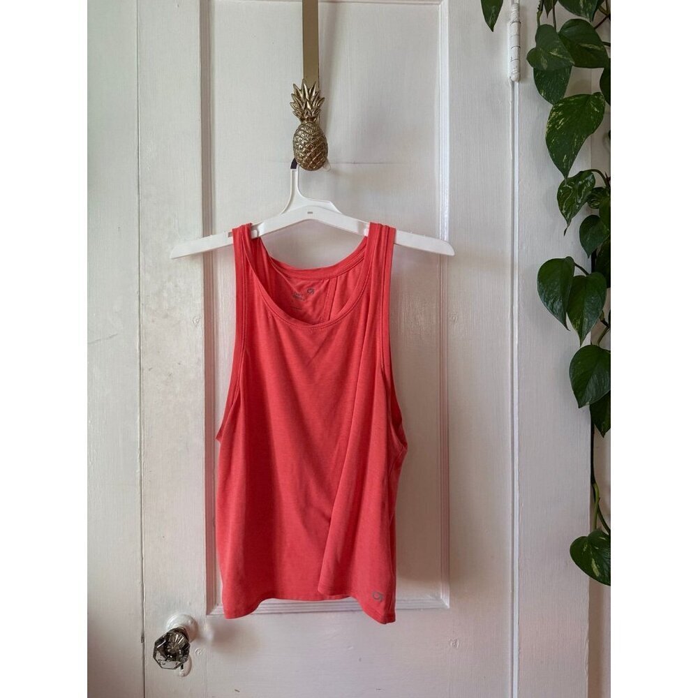 Gap fit breathe women’s size large pink athletic tank top